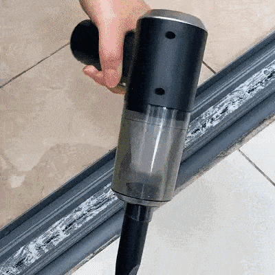 Demonstração do Mini Aspirador de Pó Automotivo